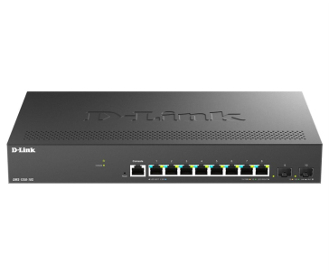 D-Link DMS-1250-10S/E 8x 2.5G BASE-T, 2x 10G SFP+ Smart Managed Switch