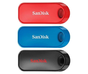 SanDisk Flash Disk 32GB Cruzer Snap, USB 2.0, 3 Pack