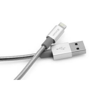 VERBATIM kabel Lightning Sync & Charge Cable 100cm (Silver)