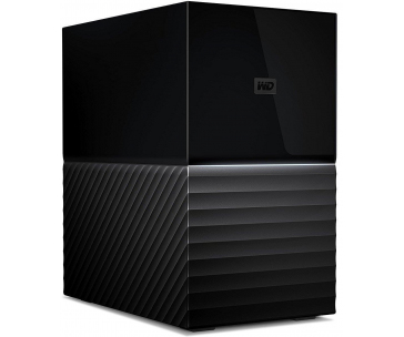 WD My Book Duo 24TB, Externí HDD, 2x USB 3.0, 1xUSB-C, RAID 0, 1, černá