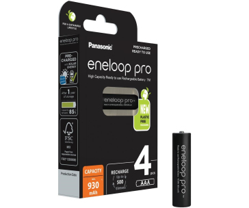 PANASONIC HR03 AAA 4HCDE/4BE ENELOOP PRO N, 930 mAh (Blistr 4ks)