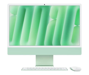 Apple iMac 24'' 4.5K display M4 chip 10-core CPU and 10-core GPU, 24GB, 512GB SSD - Green