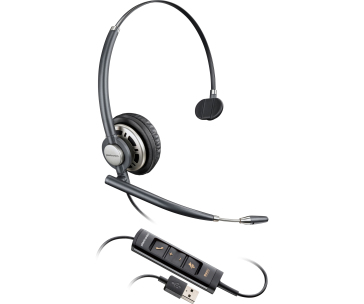 Poly EncorePro 715 USB-A Monoaural Headset TAA