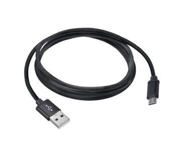 Solight USB kabel, USB 2.0 A konektor - USB B micro konektor, blistr, 1m