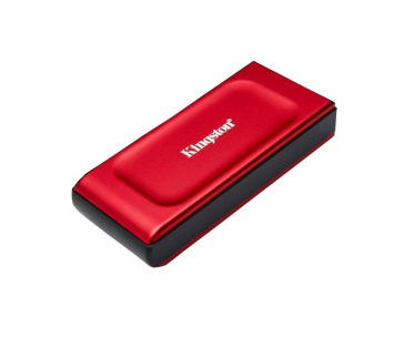 Kingston Externí SSD 1TB XS1000, USB 3.2, červená