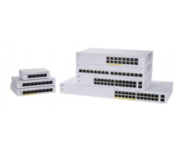 Cisco switch CBS110-8T-D (8xGbE, fanless)