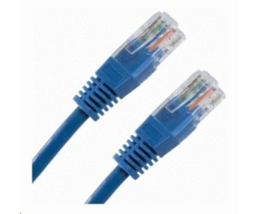 XtendLan patch kabel Cat5E, UTP - 3m, modrý