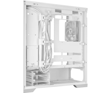 ASUS case TUF GAMING CASE (GT302) TG, Mid Tower, 4x 140mm ARGB Fan, bílá