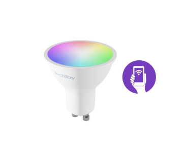 TechToy Smart Bulb RGB 4.7W GU10 ZigBee - polepeno