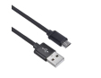 Solight USB kabel, USB 2.0 A konektor - USB B micro konektor, blistr, 1m