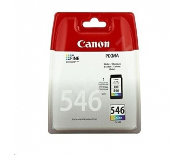 Canon CARTRIDGE CL-546 barevná pro Pixma iP, Pixma MG, Pixma MX a Pixma TS 205, 305, 3151, 3451 (180 str.)