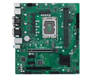 ASUS MB Sc LGA1700 PRO H610M-C-CSM, Intel H610, 2xDDR5, 1xDP, 1xHDMI, 1xDVI, 1xVGA, mATX