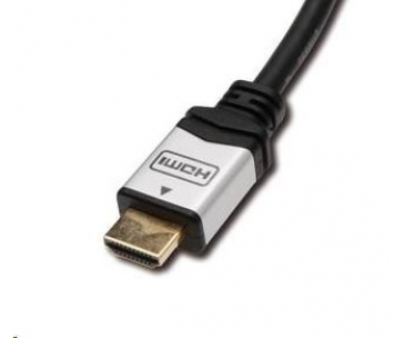 PREMIUMCORD Kabel HDMI A - HDMI A M/M 5m zlacené a kovové HQ konektory