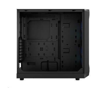 FRACTAL DESIGN skříň Focus 2 RGB Black TG Clear Tint, 2x USB 3.0, bez zdroje, mATX