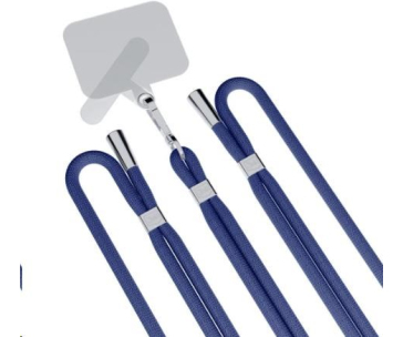 3mk EasyClip Dark Blue (silver)