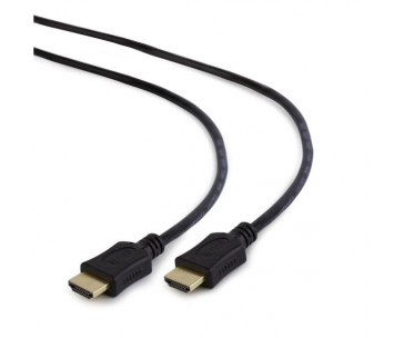 GEMBIRD Kabel HDMI-HDMI 3m, 1.4, M/M stíněný, zlacené kontakty, CCS, ethernet, černý