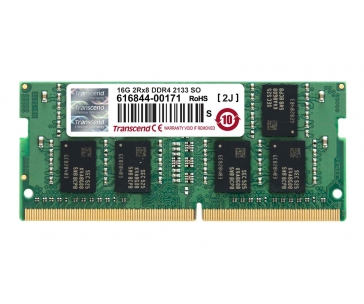 TRANSCEND SODIMM DDR4 16GB 2133MHz 2Rx8 CL15 Retail