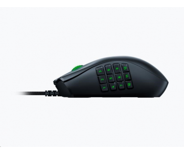 RAZER myš NAGA X, Ergonomic MMO Gaming Mouse