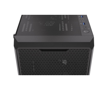 Endorfy skříň Regnum 400 Air / ATX / 4x120mm / 2xUSB / prosklená bočnice / černá