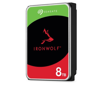 SEAGATE HDD 8TB IRONWOLF (NAS), 3.5", SATAIII, 5400 RPM, Cache 256MB, CMR