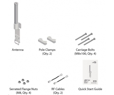 UBNT airMAX Omni Antenna AMO-5G10 [všesměrová MIMO anténa, 5GHz, 10dBi, Rocket kit]