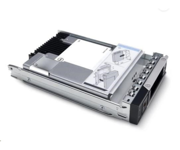 DELL 1.6TB SSD up to SAS 24Gbps ISE MU 512e 2.5in with 3.5in HYB CARR 3WPD CK