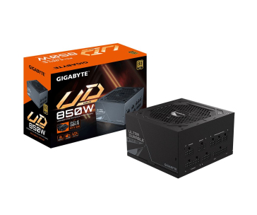 GIGABYTE zdroj UD850GM PG5, 850W, 80+ Gold, 120mm fan, černá