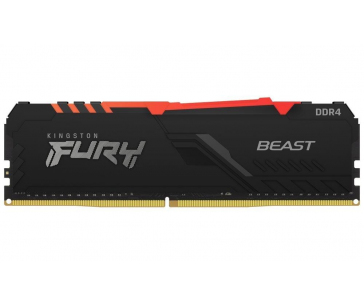 KINGSTON DIMM DDR4 64GB (Kit of 2) 2666MT/s CL16 FURY Beast RGB