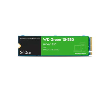 WD GREEN SSD NVMe 250GB PCIe SN350, Gen3 8GB/s, (R:2400/W:900 MB/s)