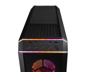 CHIEFTEC skříň STALLION 3/ E-ATX, USB 3.2, GP-03B-OP, Black