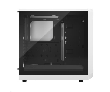 FRACTAL DESIGN skříň Focus 2 White TG Clear Tint, 2x USB 3.0, bez zdroje, mATX