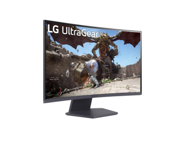 LG MT VA LCD LED 27" 27GS60QC - VA panel, 1ms, 180Hz, 2560x1440, 2xHDMI, DP, zakriven, AMD freesync, HDR10, sRGB 99%