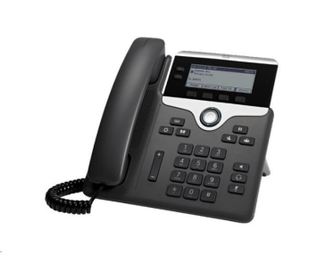 Cisco CP-7821-3PCC-K9=, VoIP telefon, 2line, 2x10/100, 3,5" displej, PoE - REFRESH