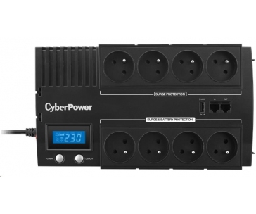 CyberPower BRICs Series II SOHO LCD UPS 700VA/420W, české zásuvky