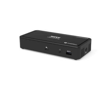 PORT dokovací stanice 9v1 THUNDERBOLT 2x 4K, 2x DP, RJ45, 3x USB-A, 2x USB-C, USB-C 65W, 3,5