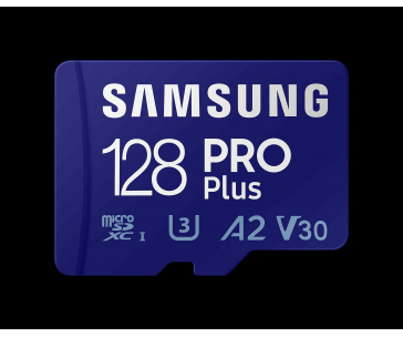 Samsung micro SDHC karta 128GB PRO Plus + USB adaptér