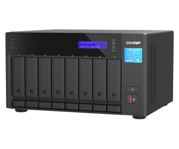 QNAP TVS-h874T-i9-64G (16C/i9/64GBRAM/8xSATA/2xM.2/2x2,5GbE/2xTB/3xUSB3.2/1xHDMI/2xPCIe)