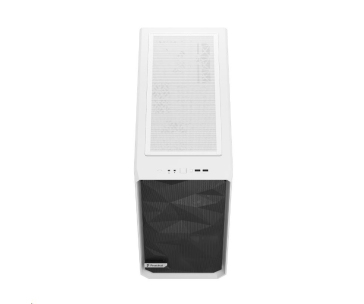 FRACTAL DESIGN skříň Meshify 2 Lite White TG Clear Tint, 2x USB 3.0, bez zdroje, E-ATX