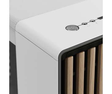 FRACTAL DESIGN North XL, Midi Tower, 1xUSB-C 3.2 Gen 2x2, 2xUSB 3.0, 4x 140mm Fan, Bílá