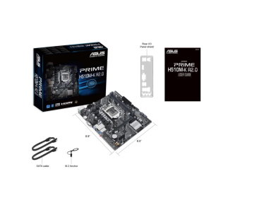 ASUS MB Sc LGA1200 PRIME H510M-K R2.0, Intel H470, 2xDDR4, 1xVGA, 1xHDMI, mATX