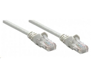 Intellinet patch kabel, Cat6A Certified, CU, SFTP, LSOH, RJ45, 10m, šedý