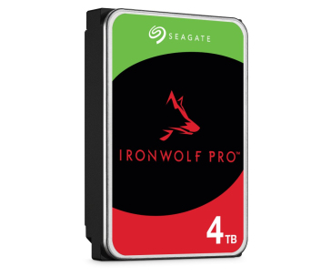 SEAGATE HDD 4TB IRONWOLF PRO (NAS), 3.5", SATAIII, 7200 RPM, Cache 128MB