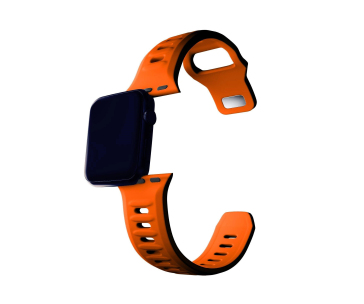 3mk Silicone Watch Strap pro Apple 38/40/41 mm Orange