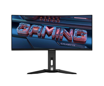 GIGABYTE LCD - 34" Gaming monitor MO34WQC2, OLED, 3440 x 1440 WQHD, 240Hz, 1.5M:1, 250cd/m2, 0.03ms, 2xHDMI, 1xDP