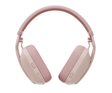 Logitech Zone Vibe 100 Wireless Headset, rose