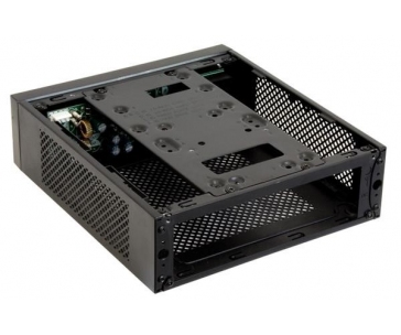 CHIEFTEC skříň Compact Series/mini ITX, IX-03B-OP, Black, Alu, bez zdroje