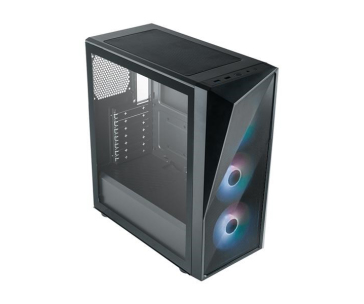 BAZAR - Cooler Master case CMP 520, mini-ITX, bez zdroje, průhledná bočnice, černá - Poškozený obal (Komplet)