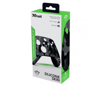 TRUST Obal na ovladač GXT 749K Controller Silicon Skins for Xbox, black camo