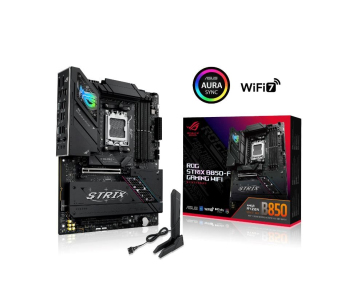 ASUS MB Sc AM5 ROG STRIX B850-F GAMING WIFI, AMD B850, 4xDDR5, 1xDP, 1xHDMI, WiFi, ATX