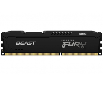 KINGSTON DIMM DDR3 8GB 1866MT/s CL10 FURY Beast Černá